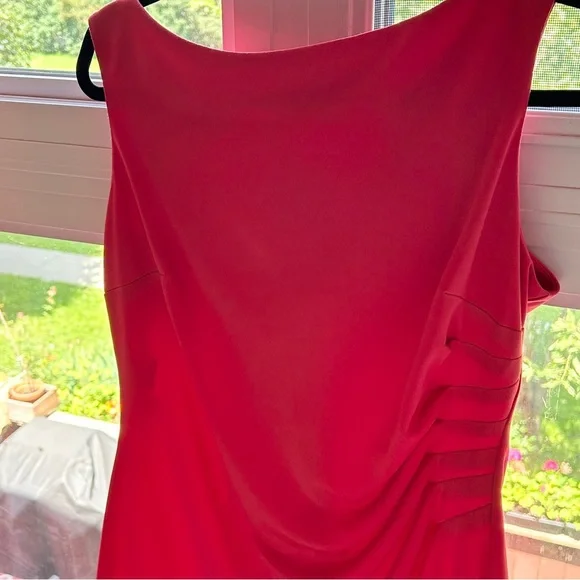 Anne Klein Day Dress Salmon Pink Size 14 - Picture 7 of 7